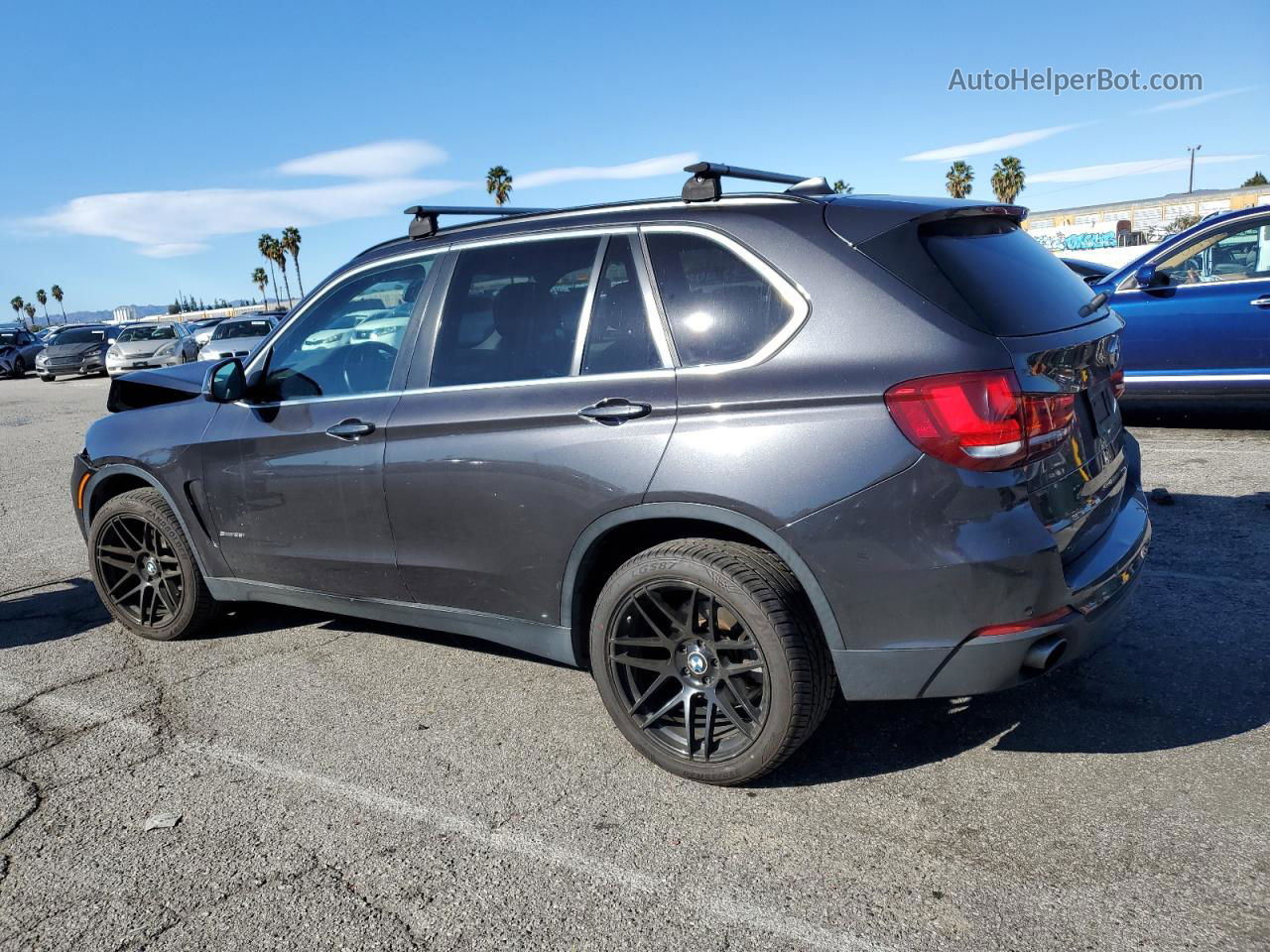 2014 Bmw X5 Sdrive35i Charcoal vin: 5UXKR2C51E0H34348