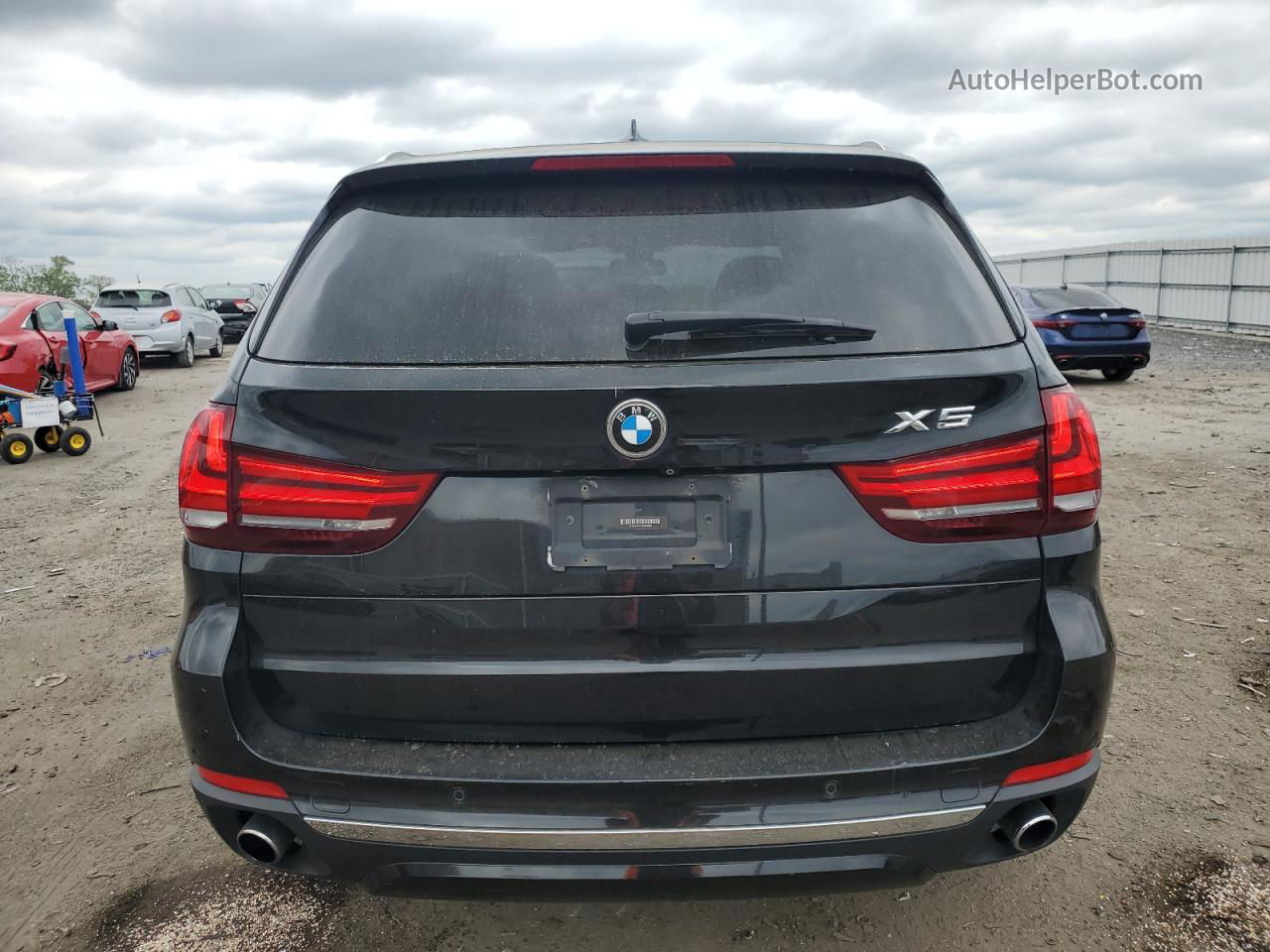 2015 Bmw X5 Sdrive35i Черный vin: 5UXKR2C51F0H34920