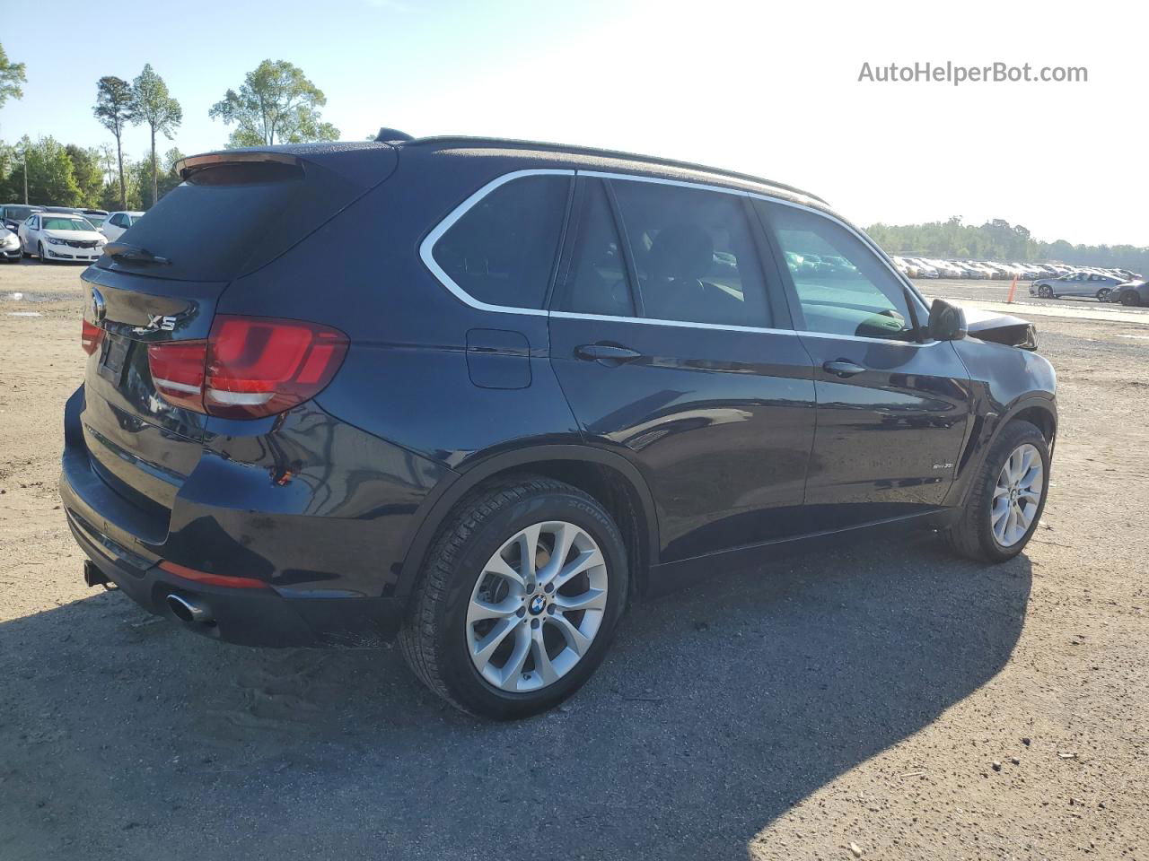 2016 Bmw X5 Sdrive35i Синий vin: 5UXKR2C51G0R73379