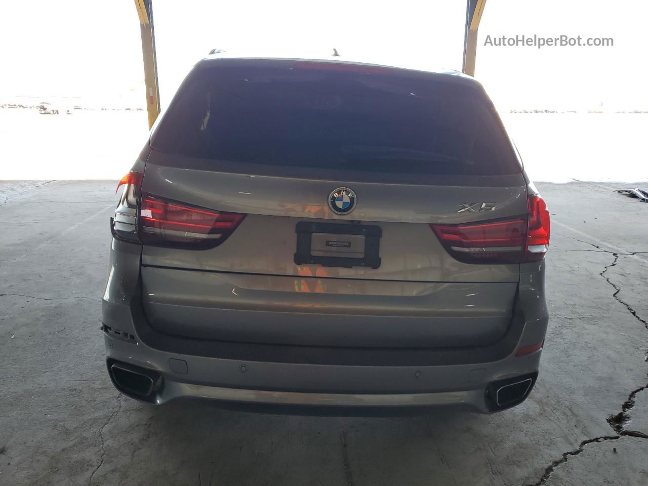 2016 Bmw X5 Sdrive35i Gray vin: 5UXKR2C51G0U16942