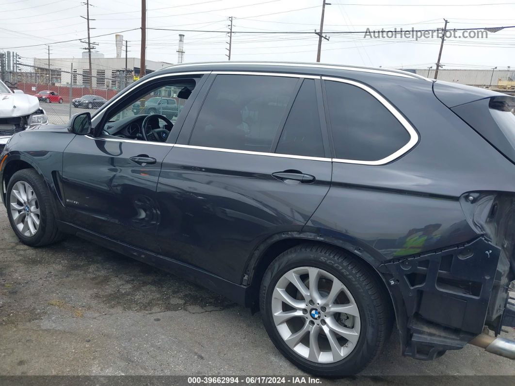 2015 Bmw X5 Sdrive35i Black vin: 5UXKR2C52F0H40189