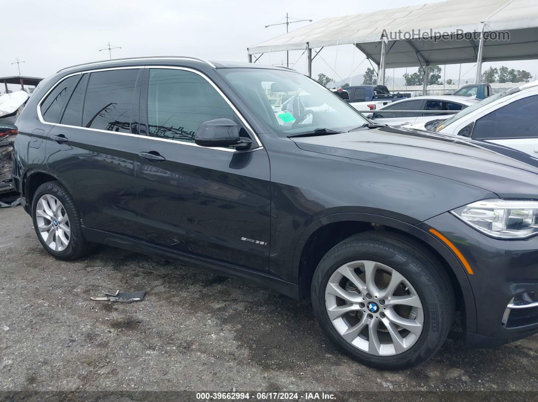 2015 Bmw X5 Sdrive35i Black vin: 5UXKR2C52F0H40189