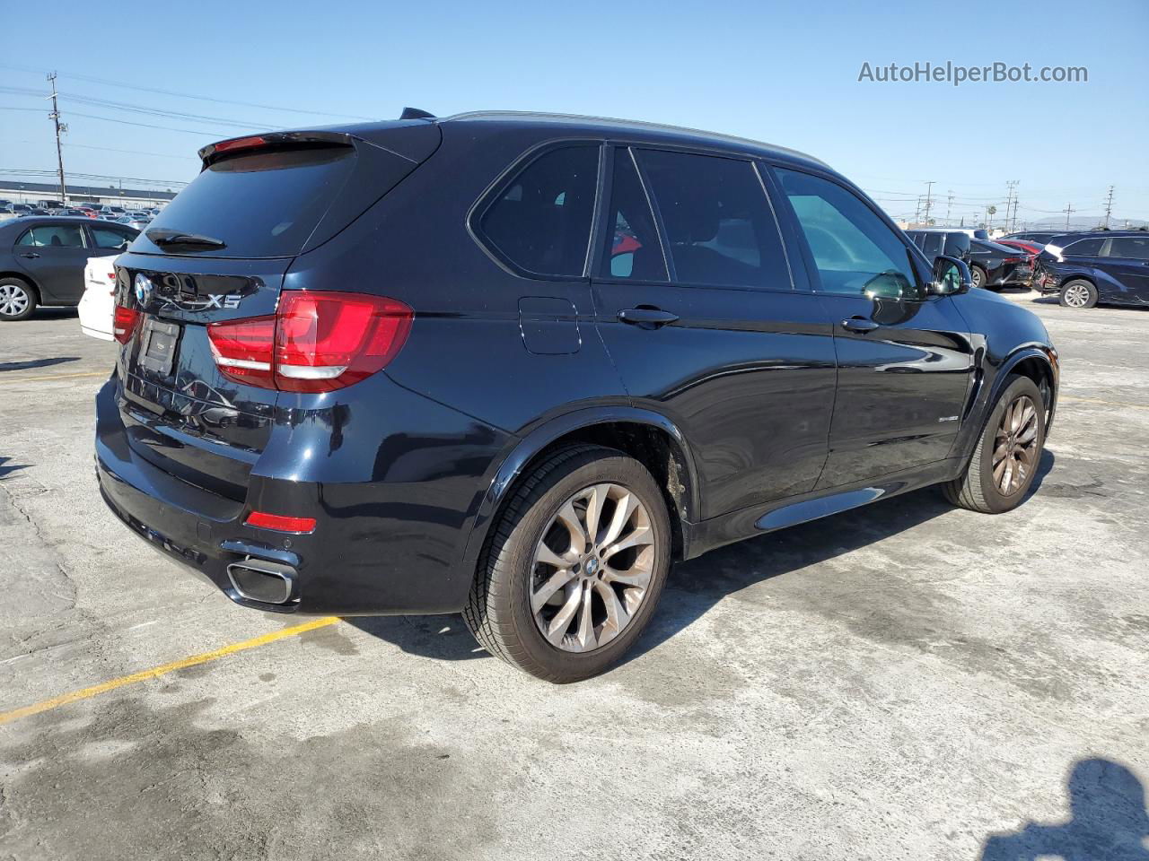 2014 Bmw X5 Sdrive35i Black vin: 5UXKR2C53E0H31306