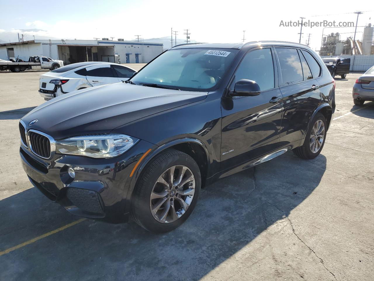 2014 Bmw X5 Sdrive35i Black vin: 5UXKR2C53E0H31306