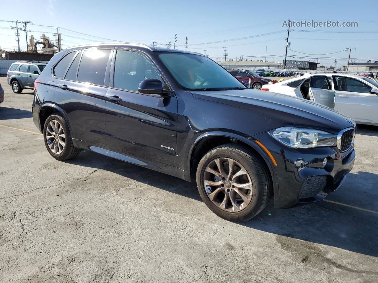 2014 Bmw X5 Sdrive35i Black vin: 5UXKR2C53E0H31306