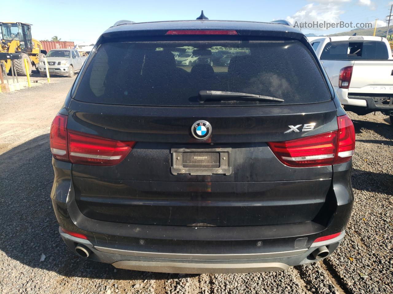 2014 Bmw X5 Sdrive35i Black vin: 5UXKR2C53E0H33461