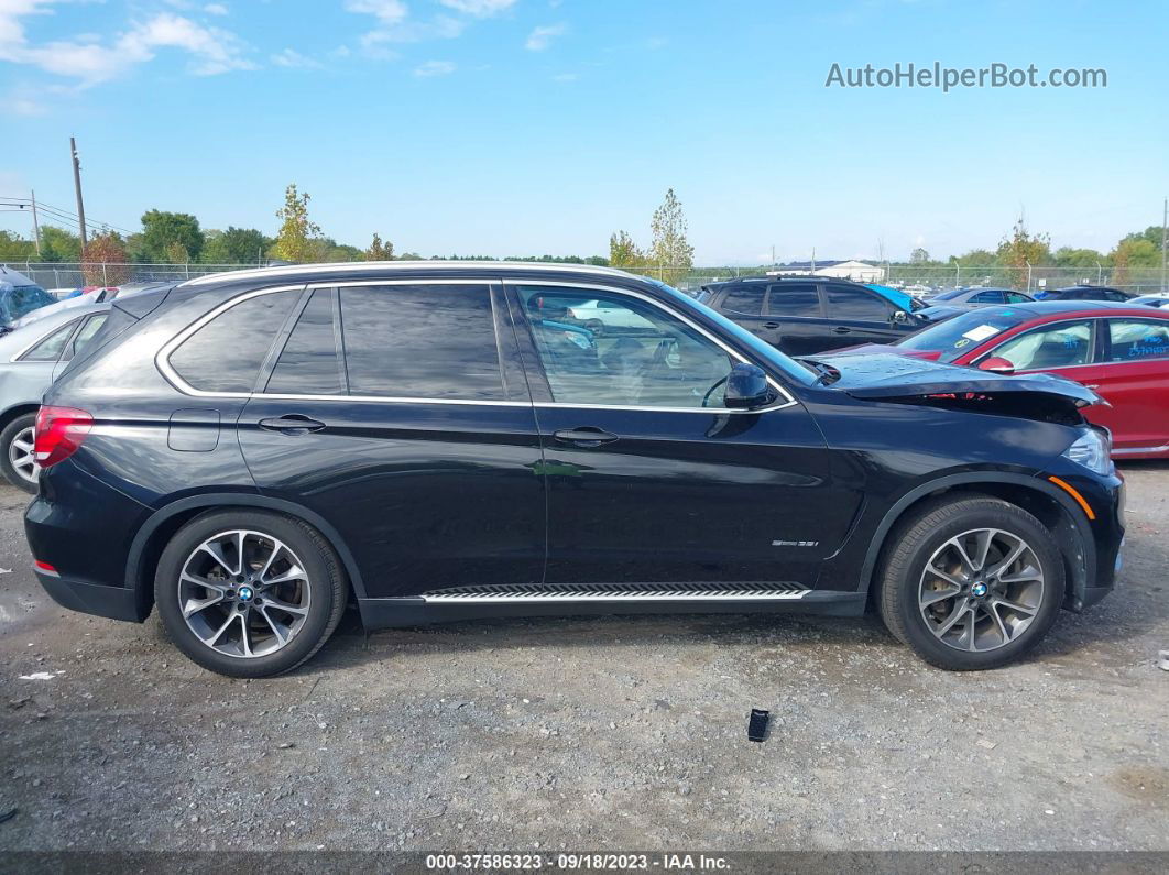 2014 Bmw X5 Sdrive35i Black vin: 5UXKR2C53E0H33525