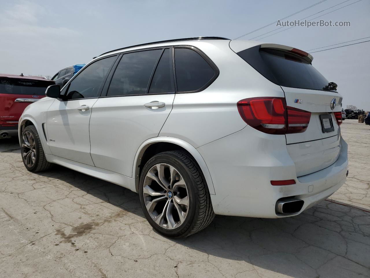 2015 Bmw X5 Sdrive35i White vin: 5UXKR2C53F0H35972