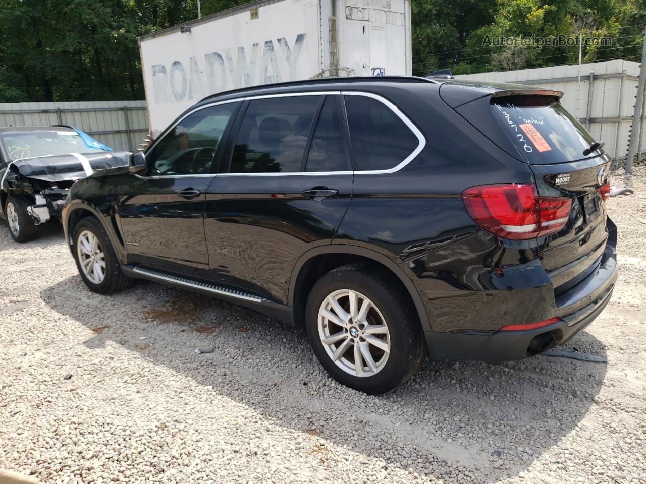 2015 Bmw X5 Sdrive35i Black vin: 5UXKR2C53F0H36720