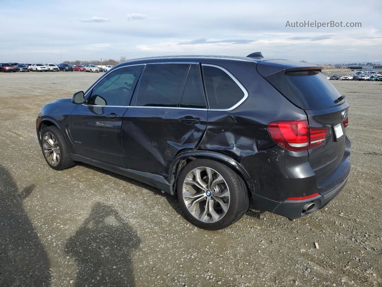 2015 Bmw X5 Sdrive35i Charcoal vin: 5UXKR2C53F0H40847