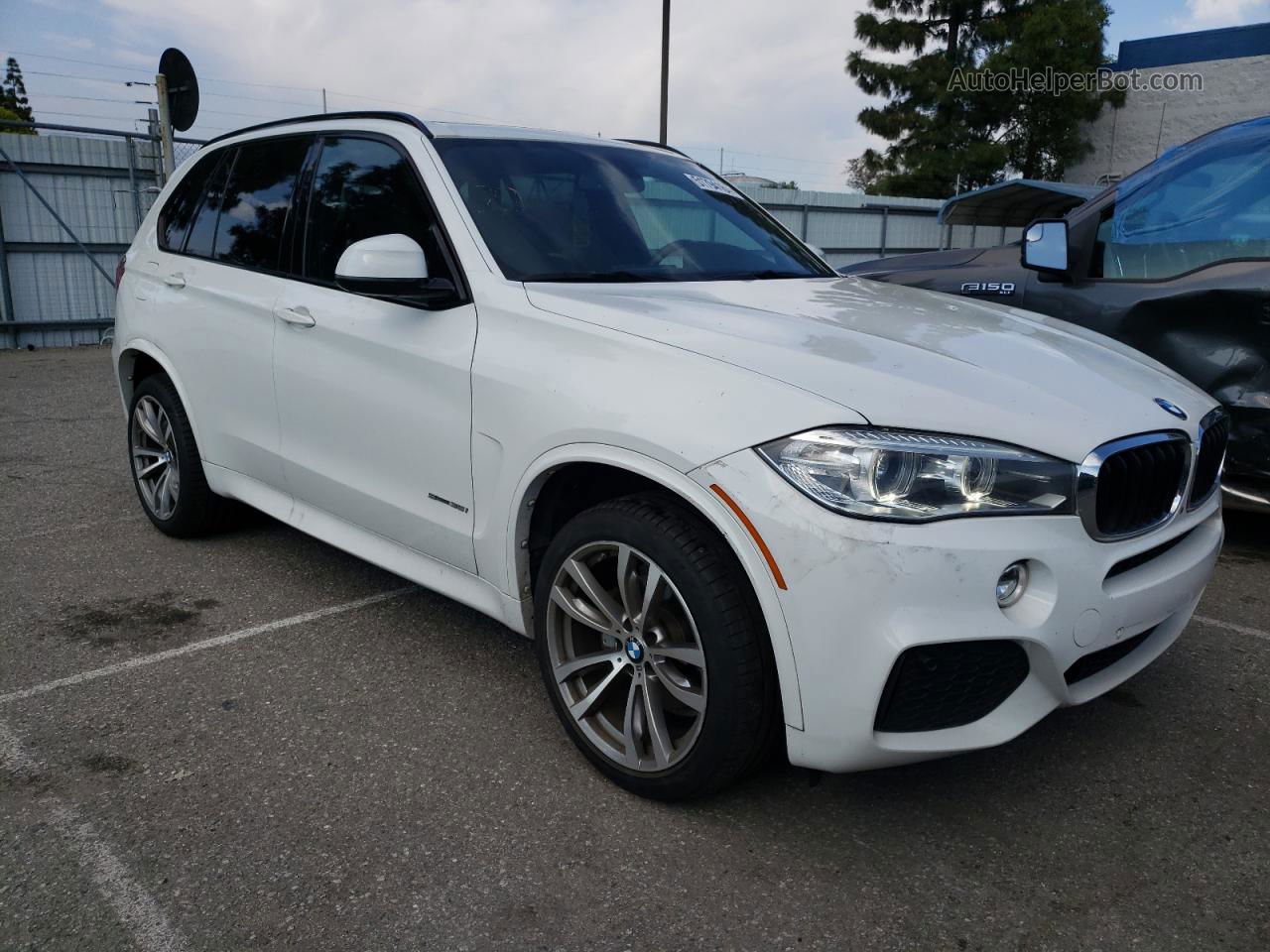 2016 Bmw X5 Sdrive35i White vin: 5UXKR2C53G0R68877