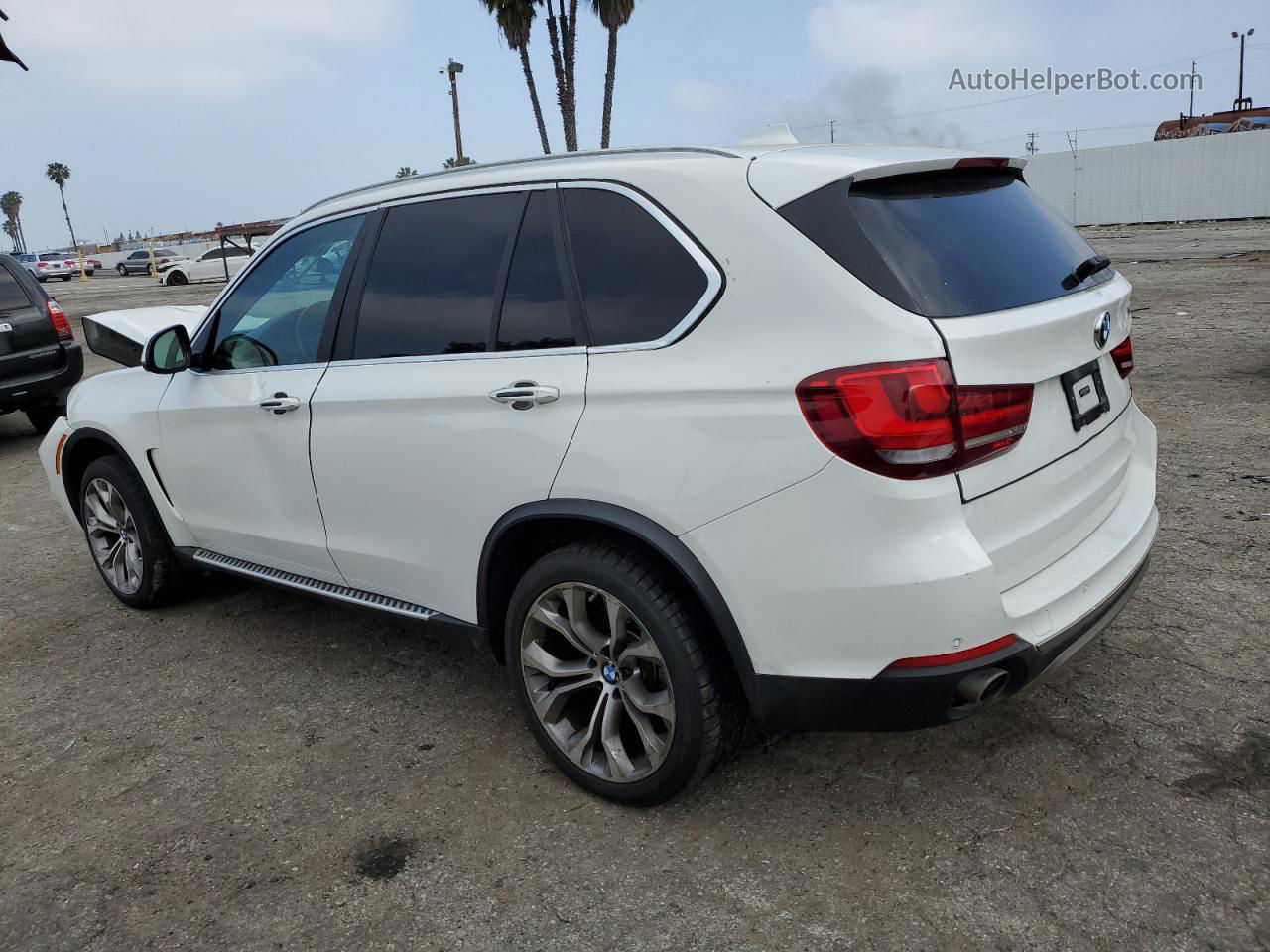 2014 Bmw X5 Sdrive35i White vin: 5UXKR2C54E0C01510