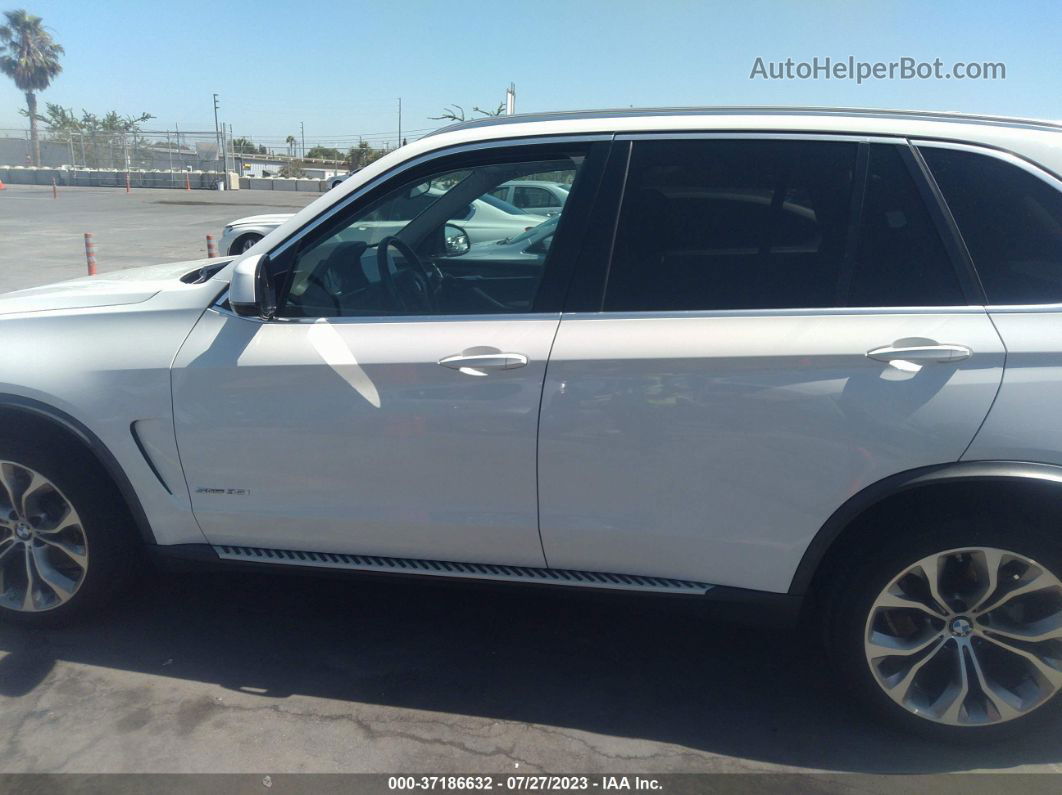 2014 Bmw X5 Sdrive35i White vin: 5UXKR2C54E0C01667