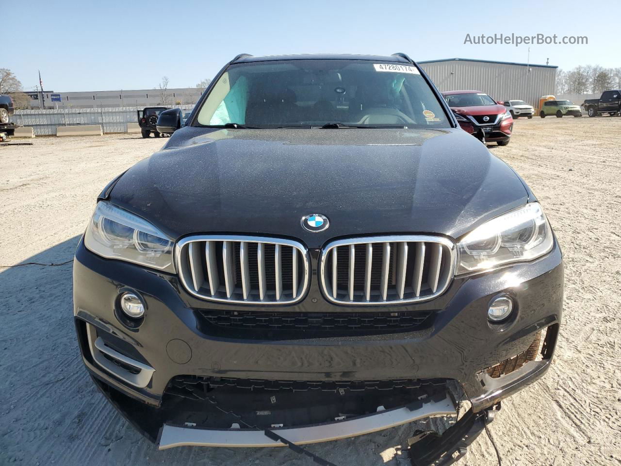 2014 Bmw X5 Sdrive35i Black vin: 5UXKR2C54E0C01989