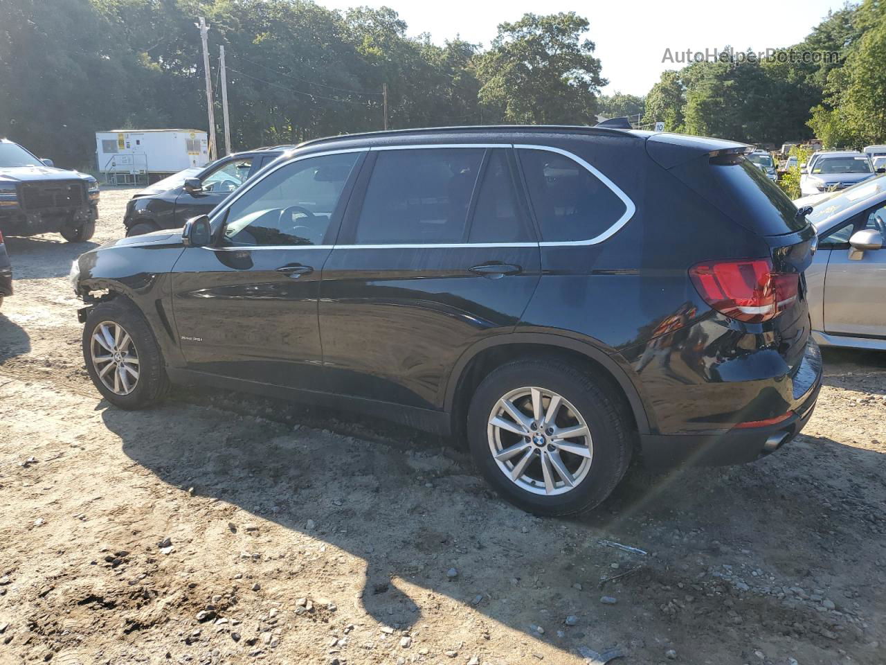 2014 Bmw X5 Sdrive35i Black vin: 5UXKR2C54E0H34392