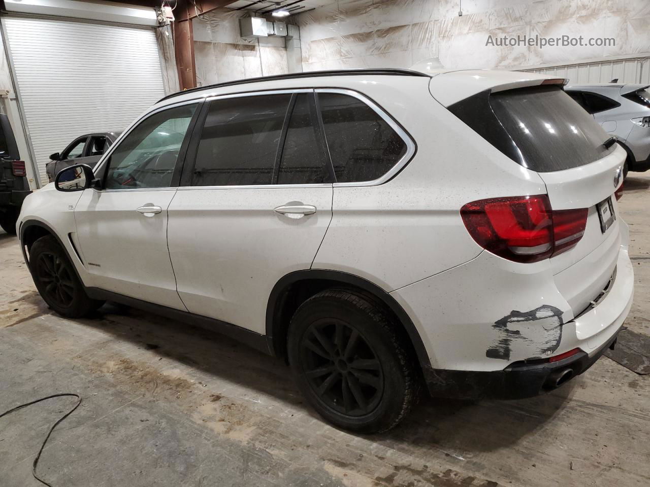 2014 Bmw X5 Sdrive35i White vin: 5UXKR2C56E0C01167