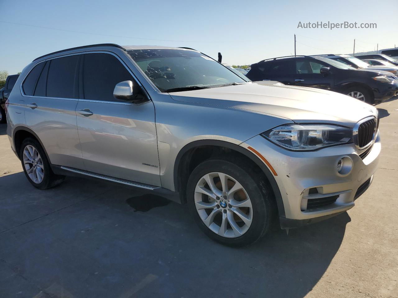 2016 Bmw X5 Sdrive35i Silver vin: 5UXKR2C56G0R69652