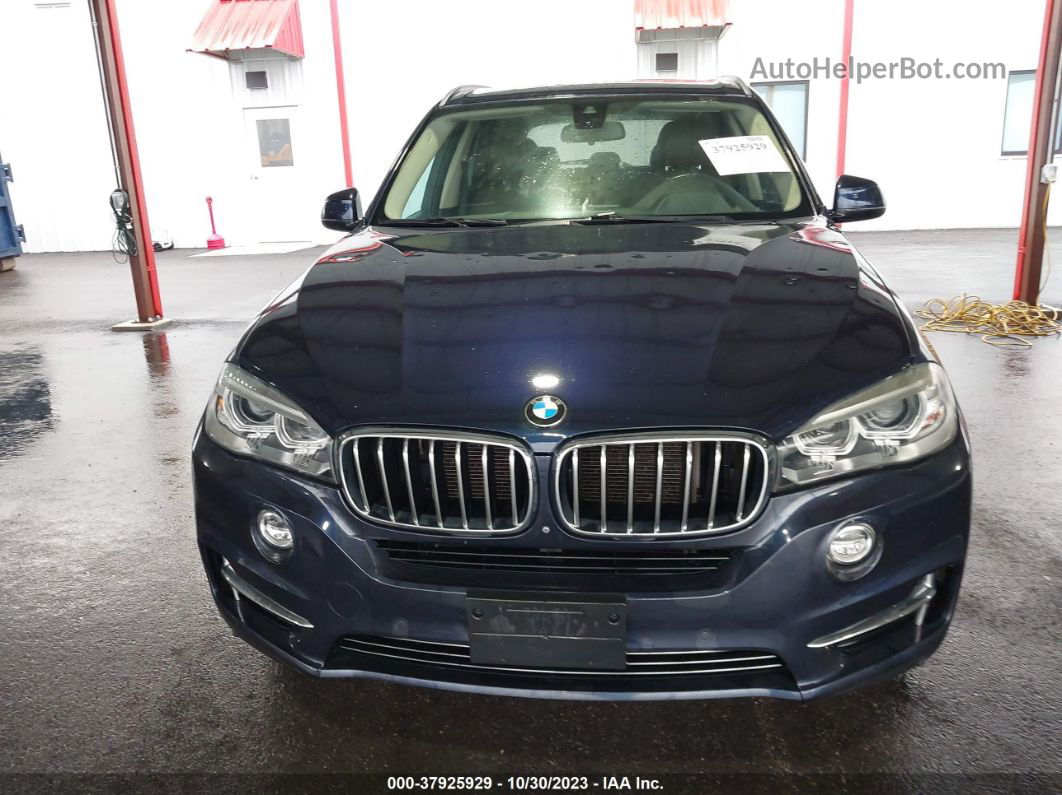 2016 Bmw X5 Sdrive35i Синий vin: 5UXKR2C56G0R70512