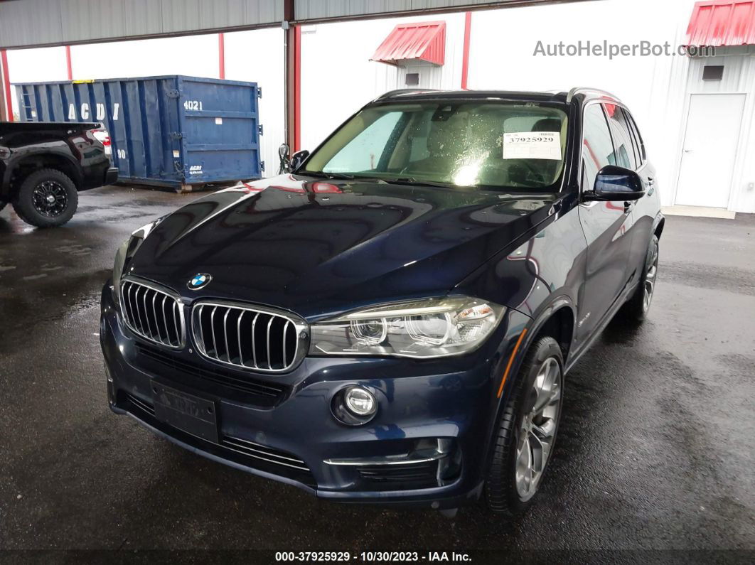 2016 Bmw X5 Sdrive35i Синий vin: 5UXKR2C56G0R70512