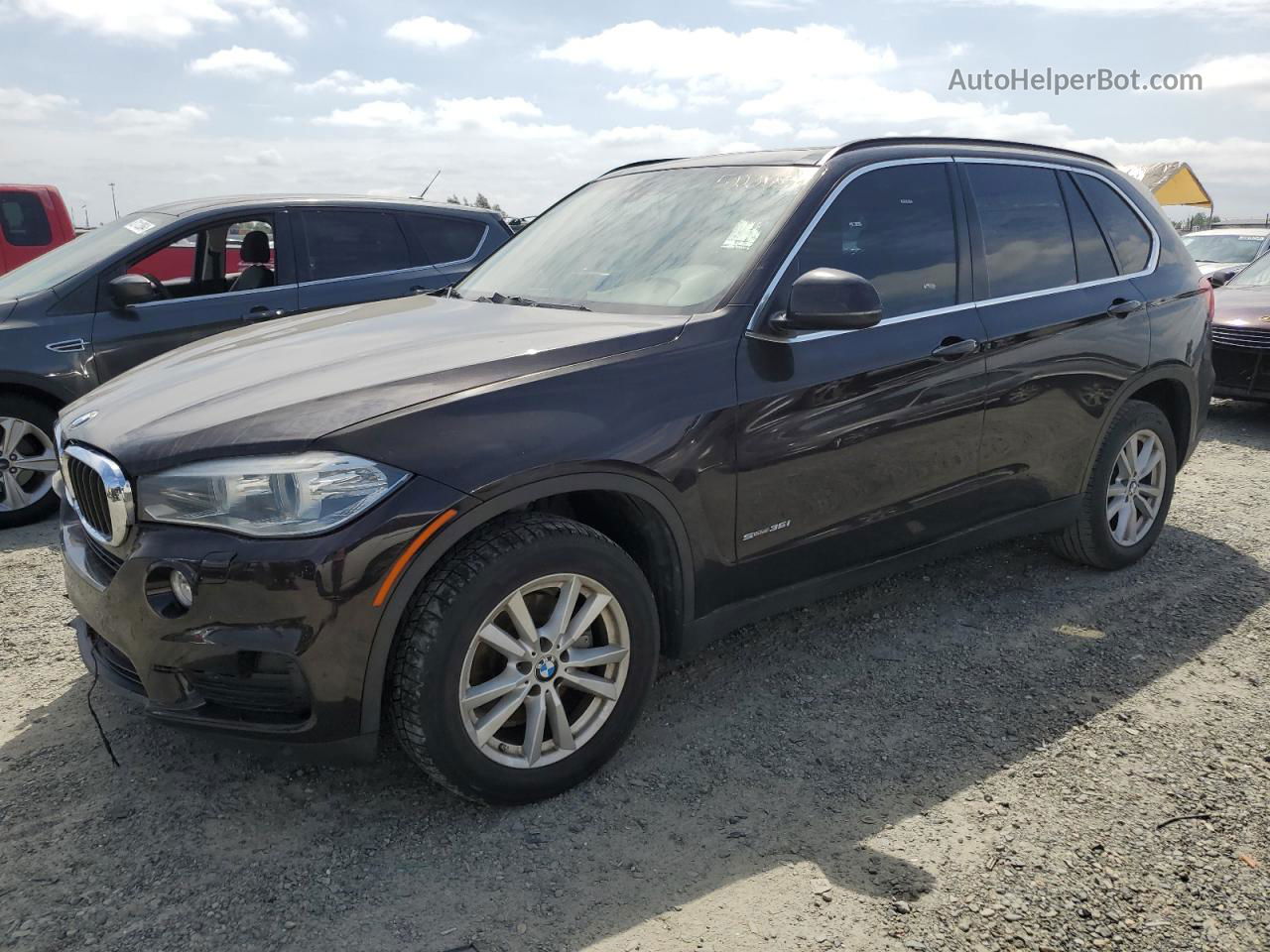 2014 Bmw X5 Sdrive35i Черный vin: 5UXKR2C57E0C00724