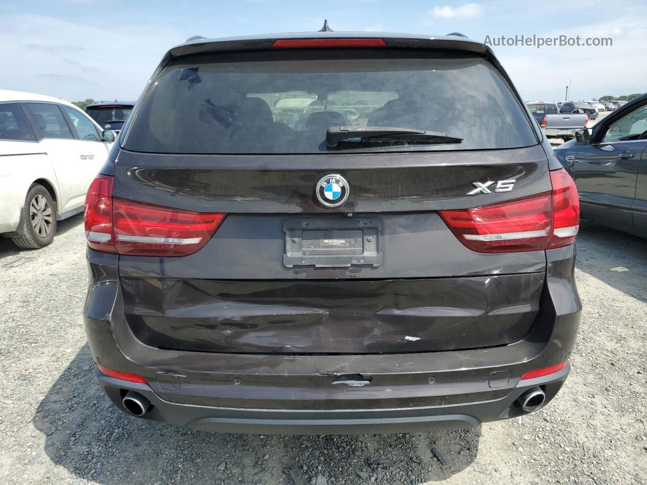 2014 Bmw X5 Sdrive35i Black vin: 5UXKR2C57E0C00724