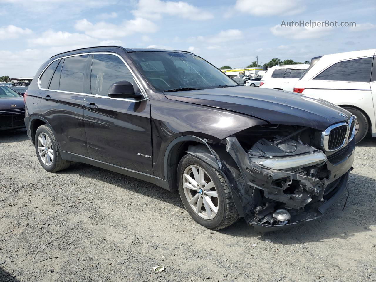 2014 Bmw X5 Sdrive35i Черный vin: 5UXKR2C57E0C00724