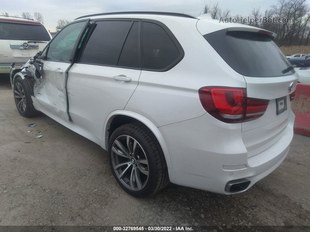 2014 Bmw X5 Sdrive35i White vin: 5UXKR2C57E0C01923