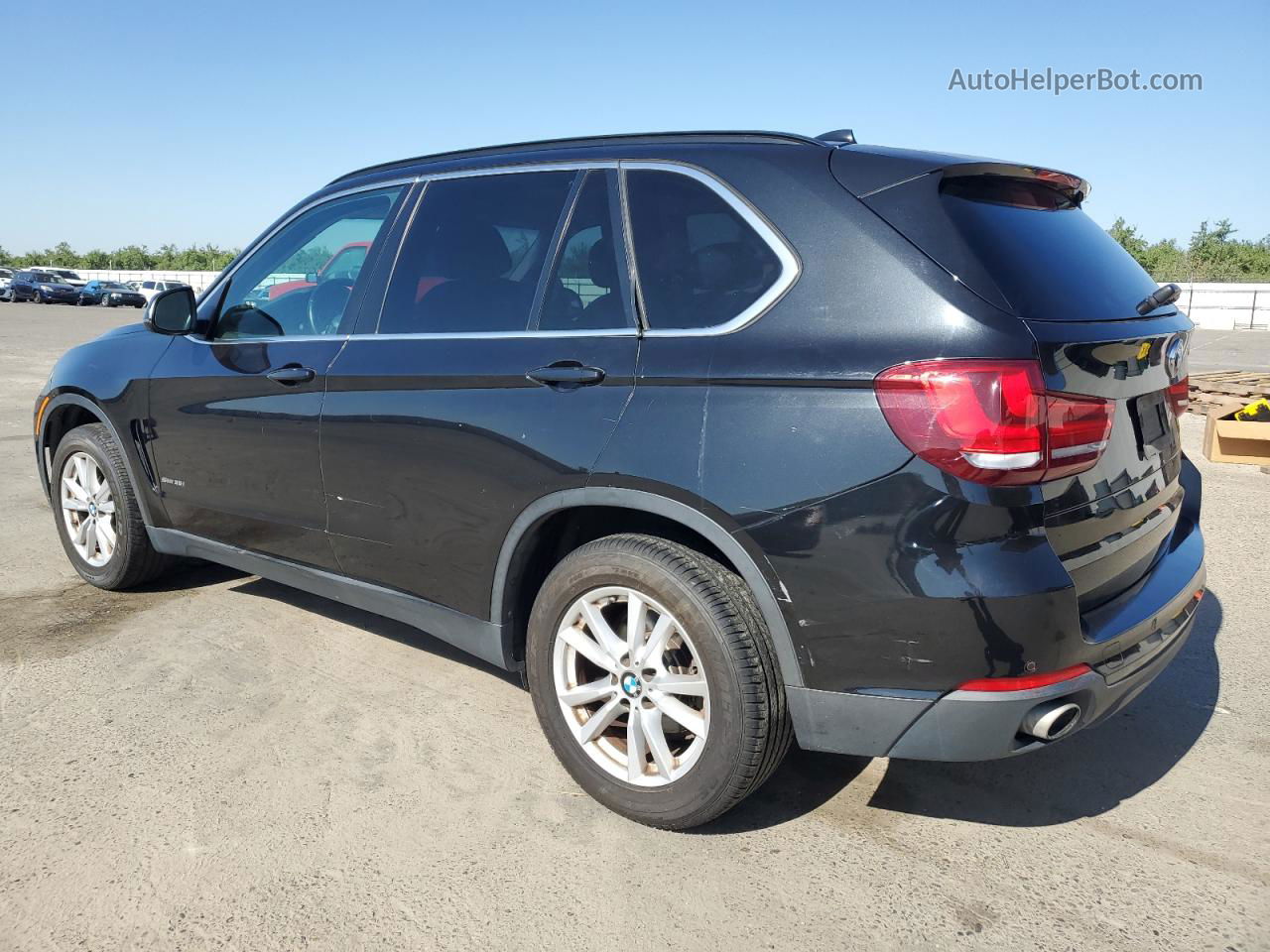 2014 Bmw X5 Sdrive35i Black vin: 5UXKR2C57E0H32278