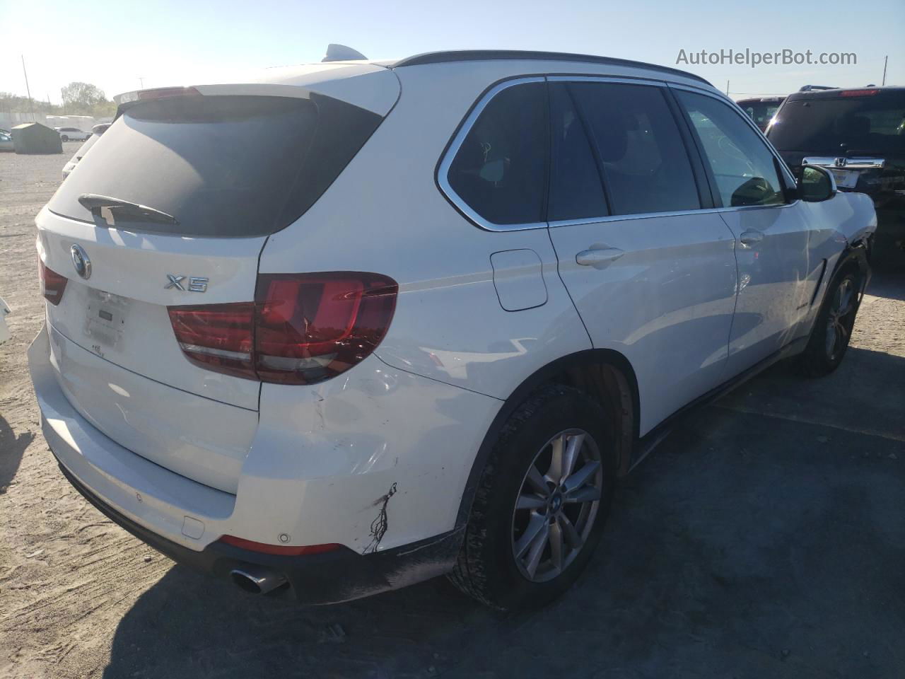 2014 Bmw X5 Sdrive35i Белый vin: 5UXKR2C57E0H33768