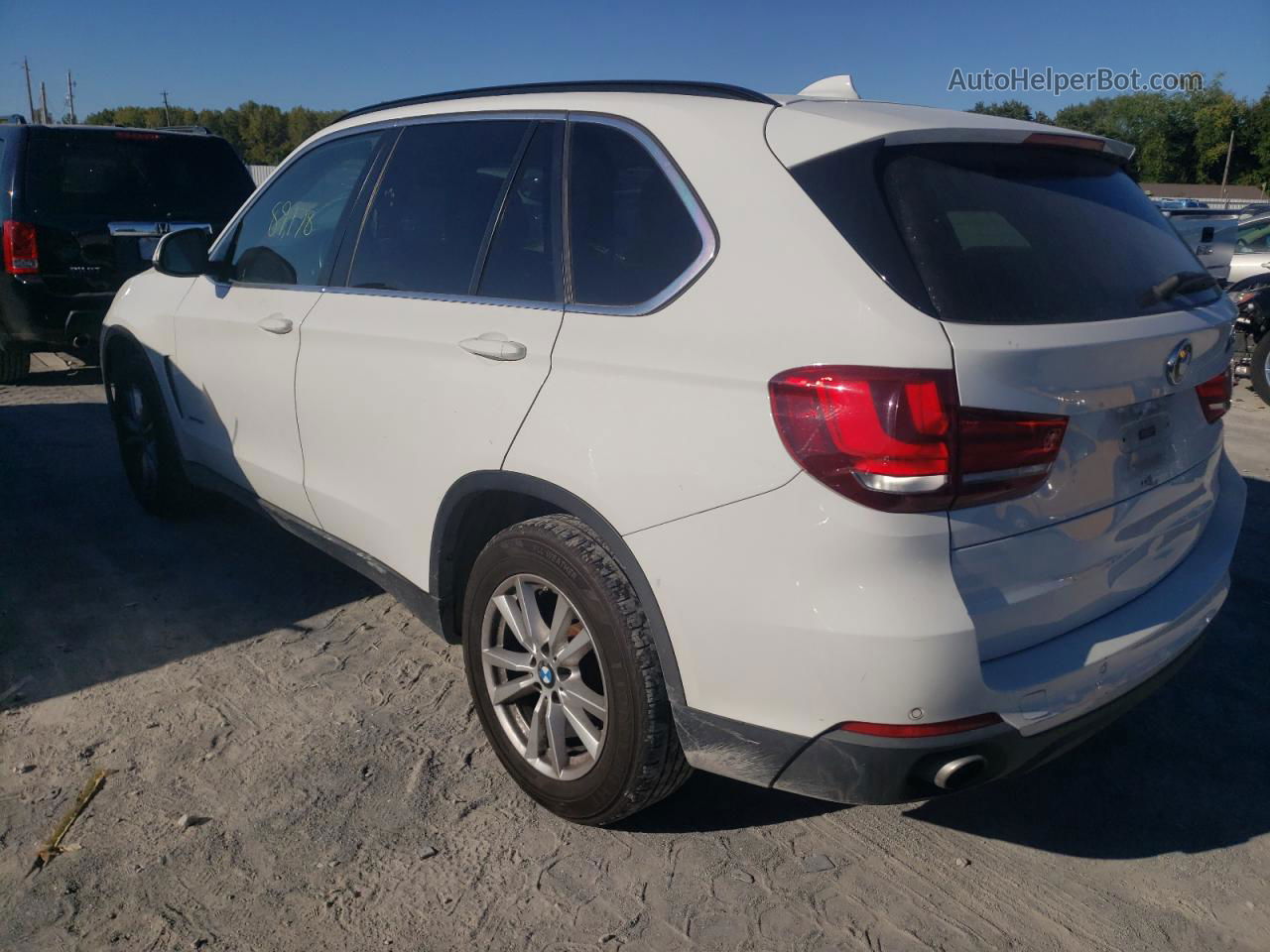 2014 Bmw X5 Sdrive35i White vin: 5UXKR2C57E0H33768