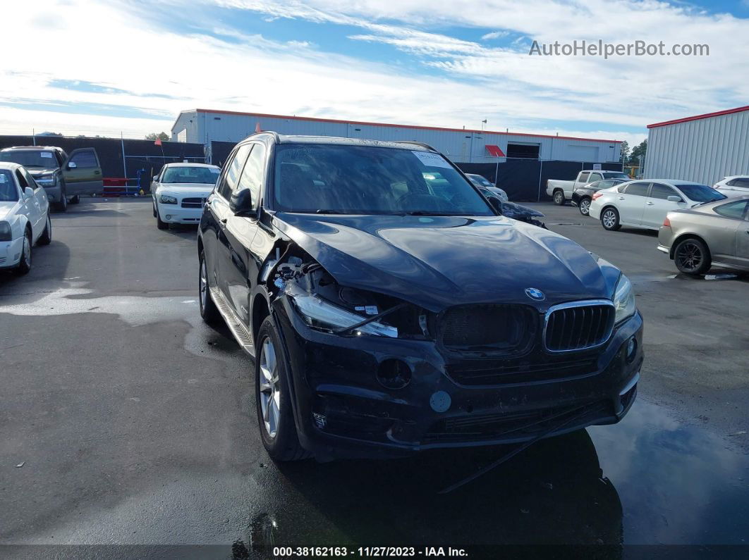 2015 Bmw X5 Sdrive35i Черный vin: 5UXKR2C57F0H35148