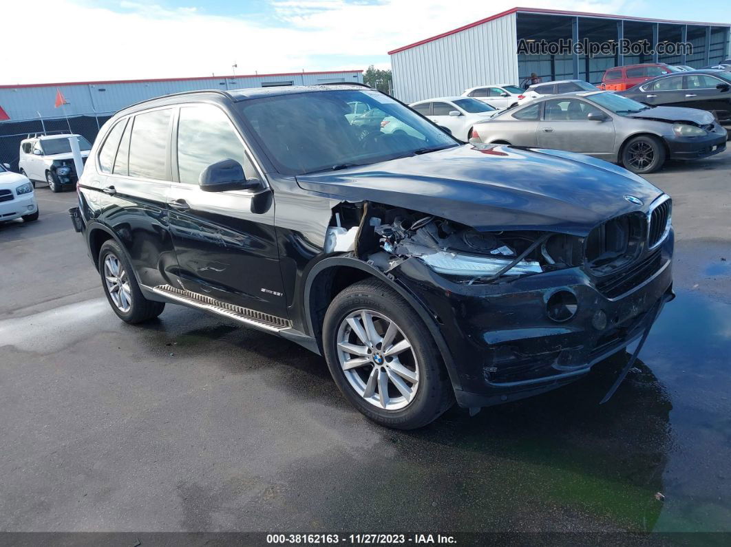 2015 Bmw X5 Sdrive35i Черный vin: 5UXKR2C57F0H35148