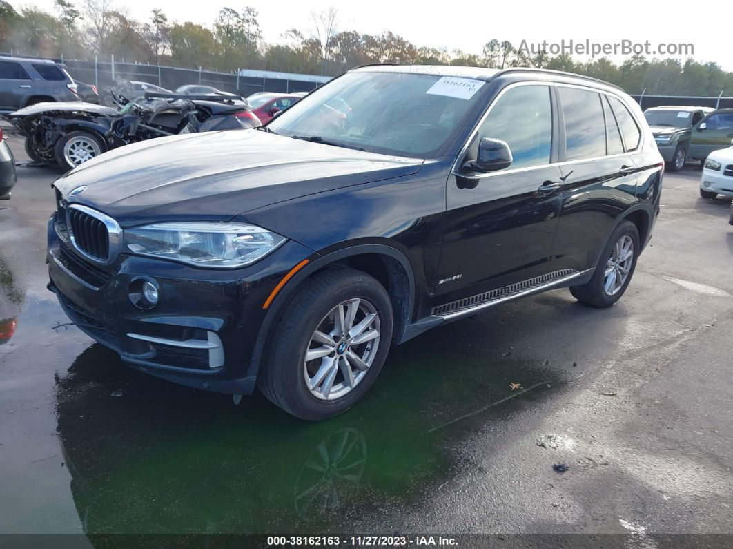 2015 Bmw X5 Sdrive35i Черный vin: 5UXKR2C57F0H35148