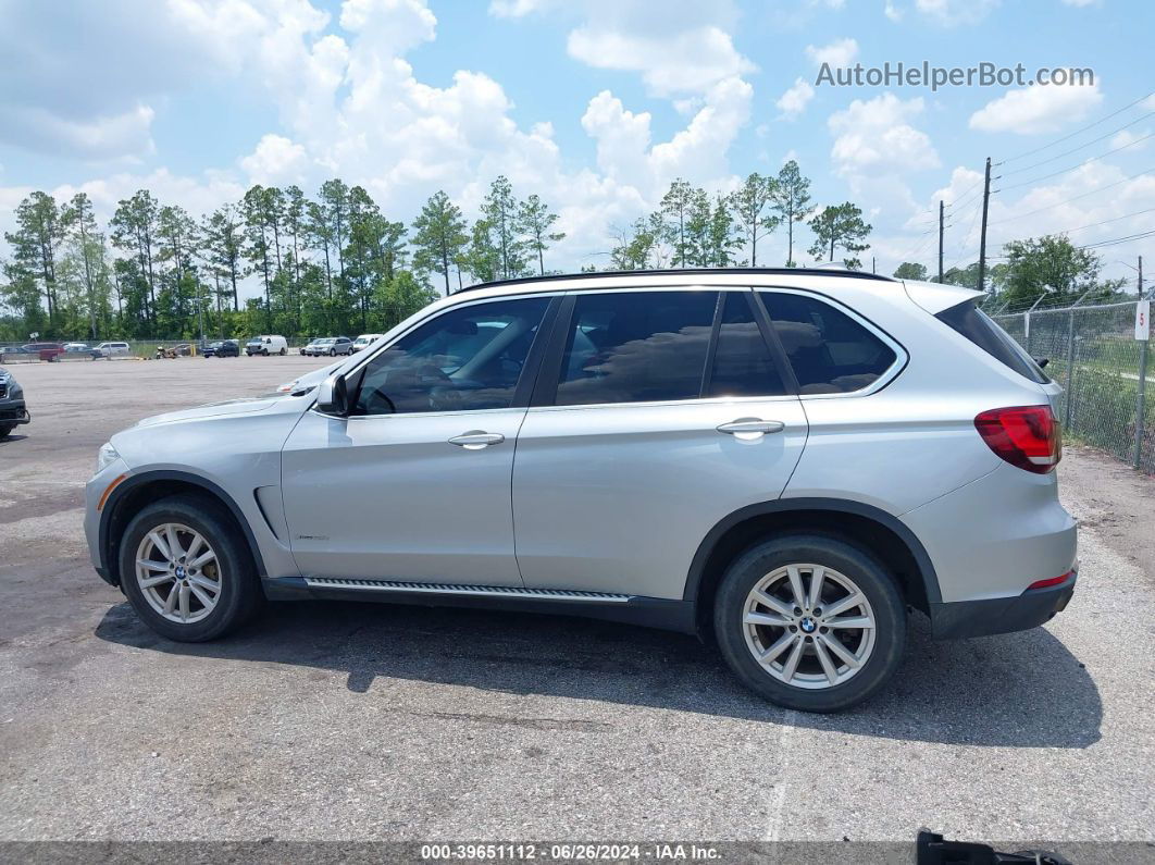 2015 Bmw X5 Sdrive35i Серебряный vin: 5UXKR2C57F0H35151