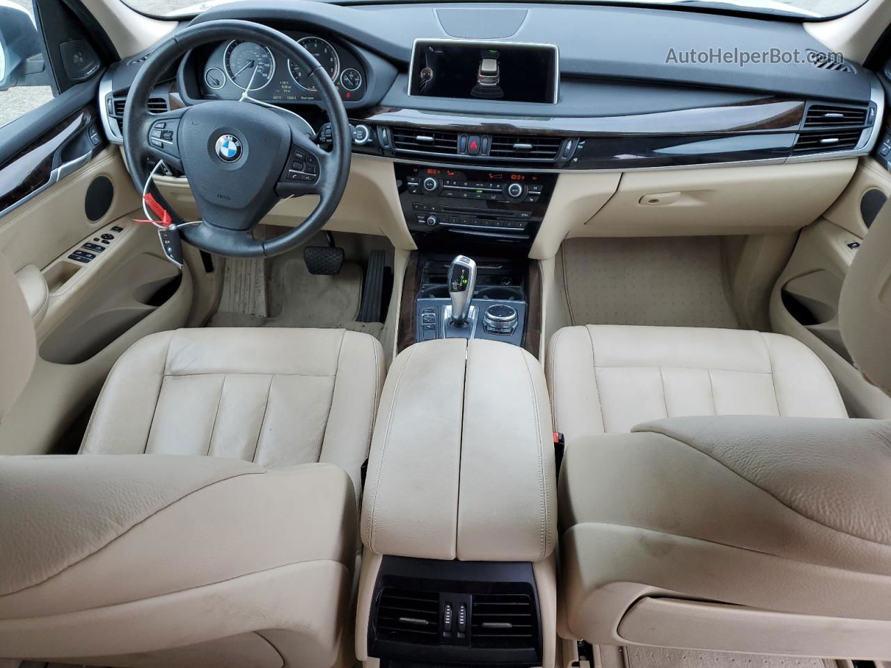 2014 Bmw X5 Sdrive35i Белый vin: 5UXKR2C58E0H33990