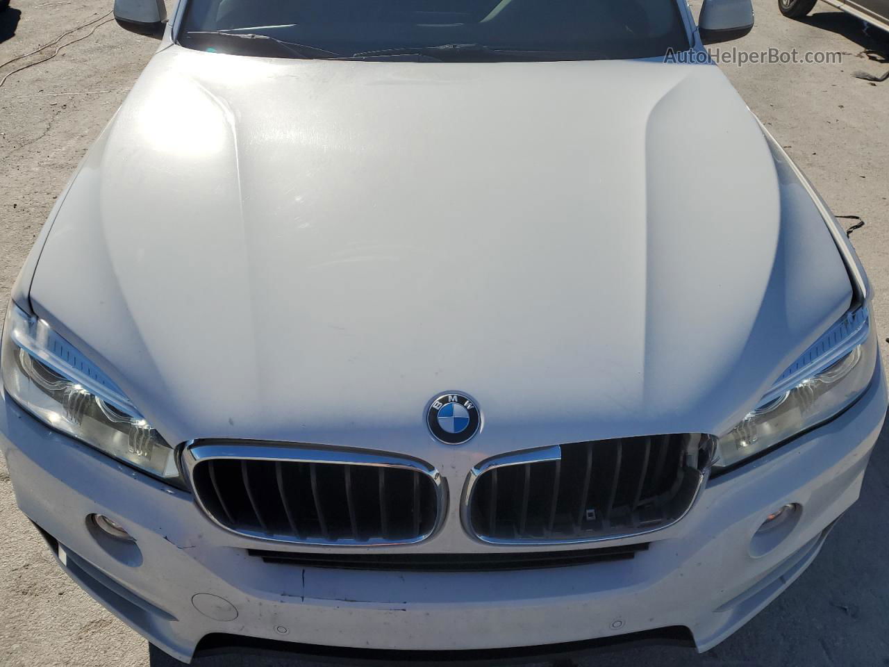 2015 Bmw X5 Sdrive35i White vin: 5UXKR2C58F0H37572