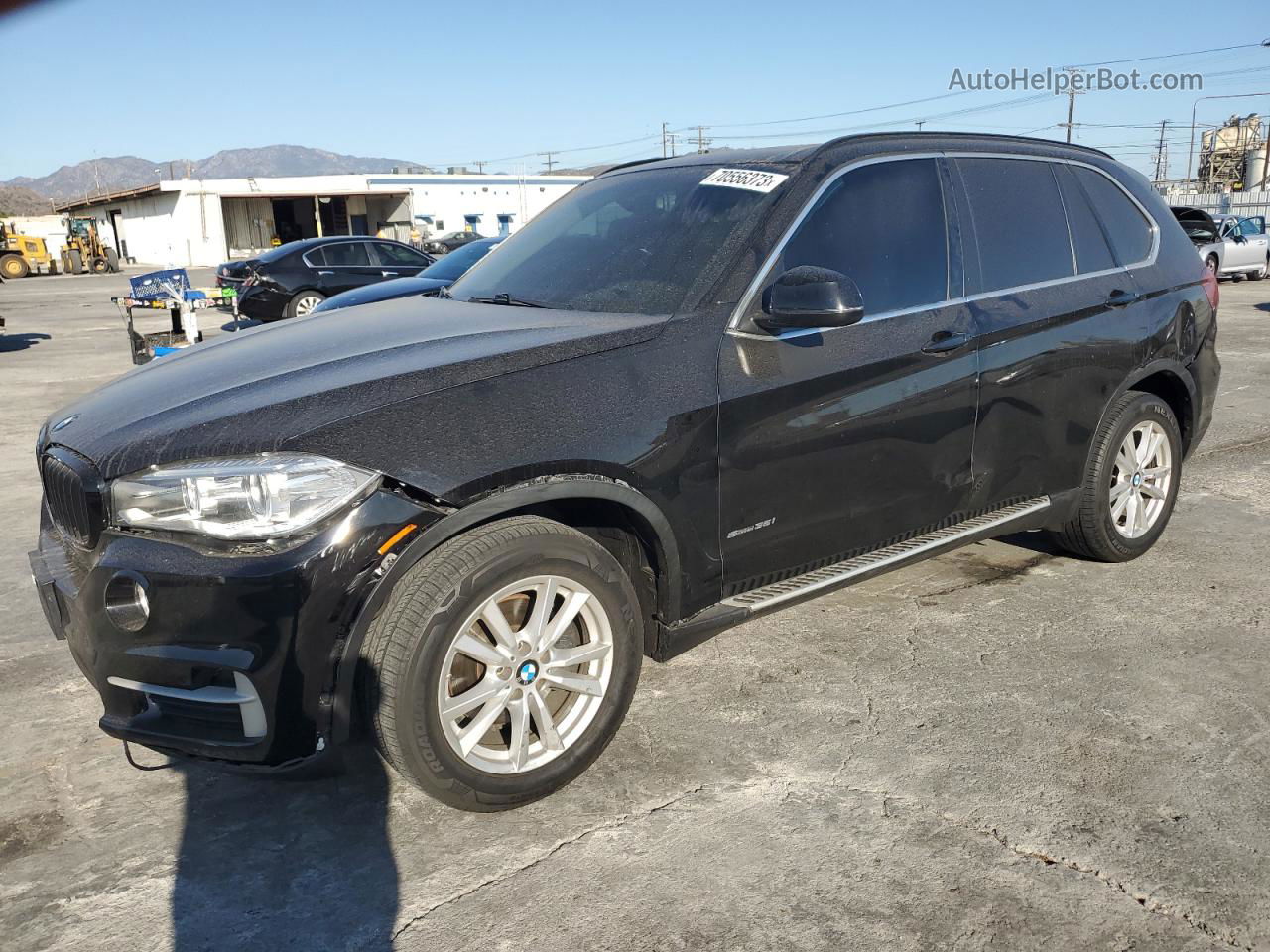 2015 Bmw X5 Sdrive35i Black vin: 5UXKR2C58F0H39547