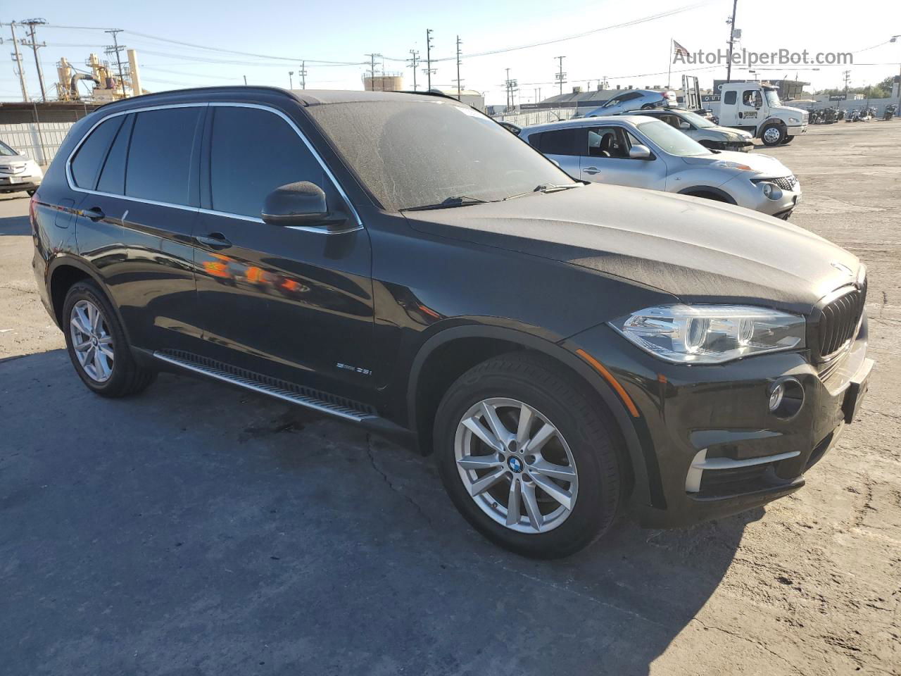 2015 Bmw X5 Sdrive35i Black vin: 5UXKR2C58F0H39547