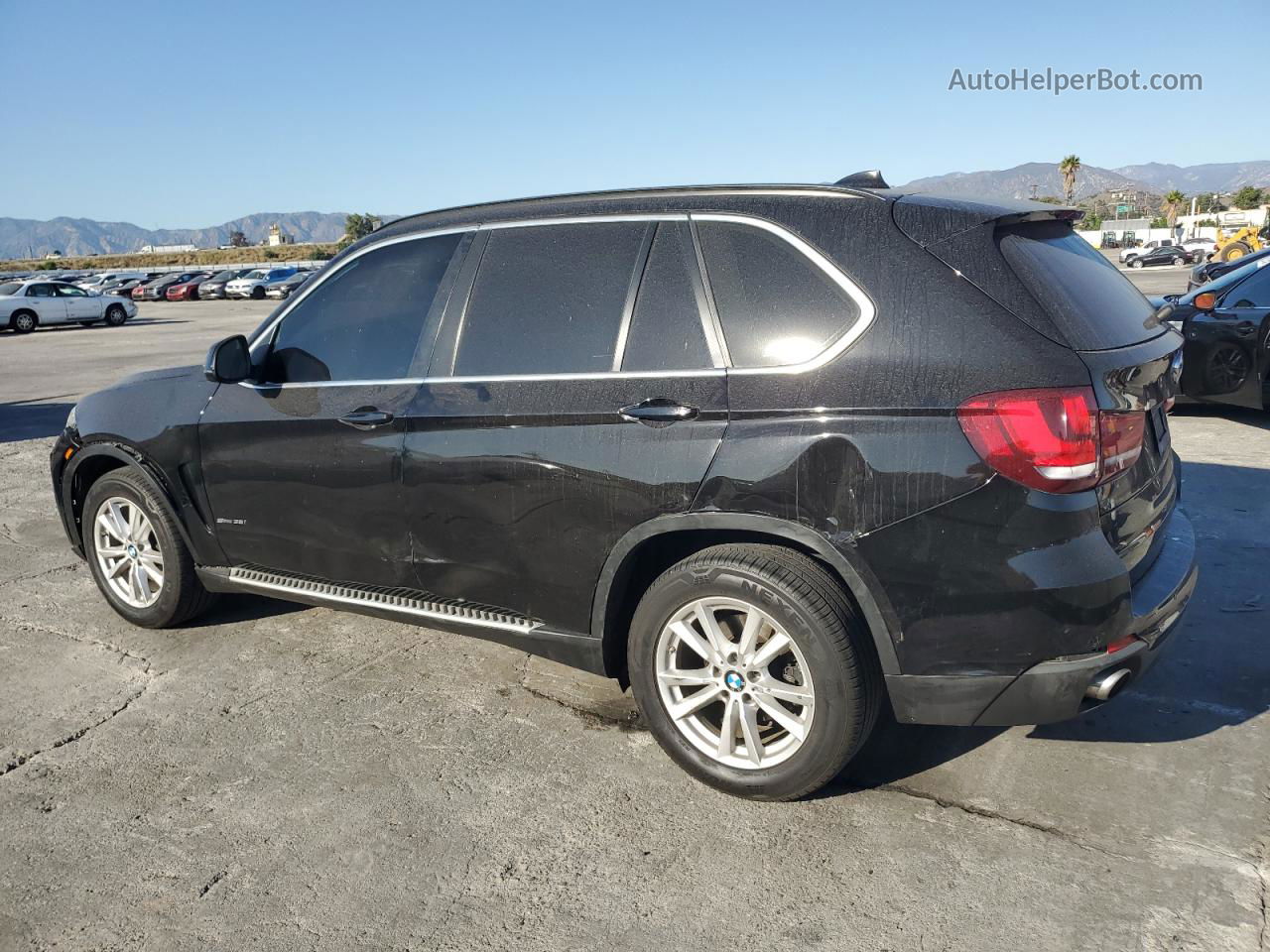 2015 Bmw X5 Sdrive35i Black vin: 5UXKR2C58F0H39547