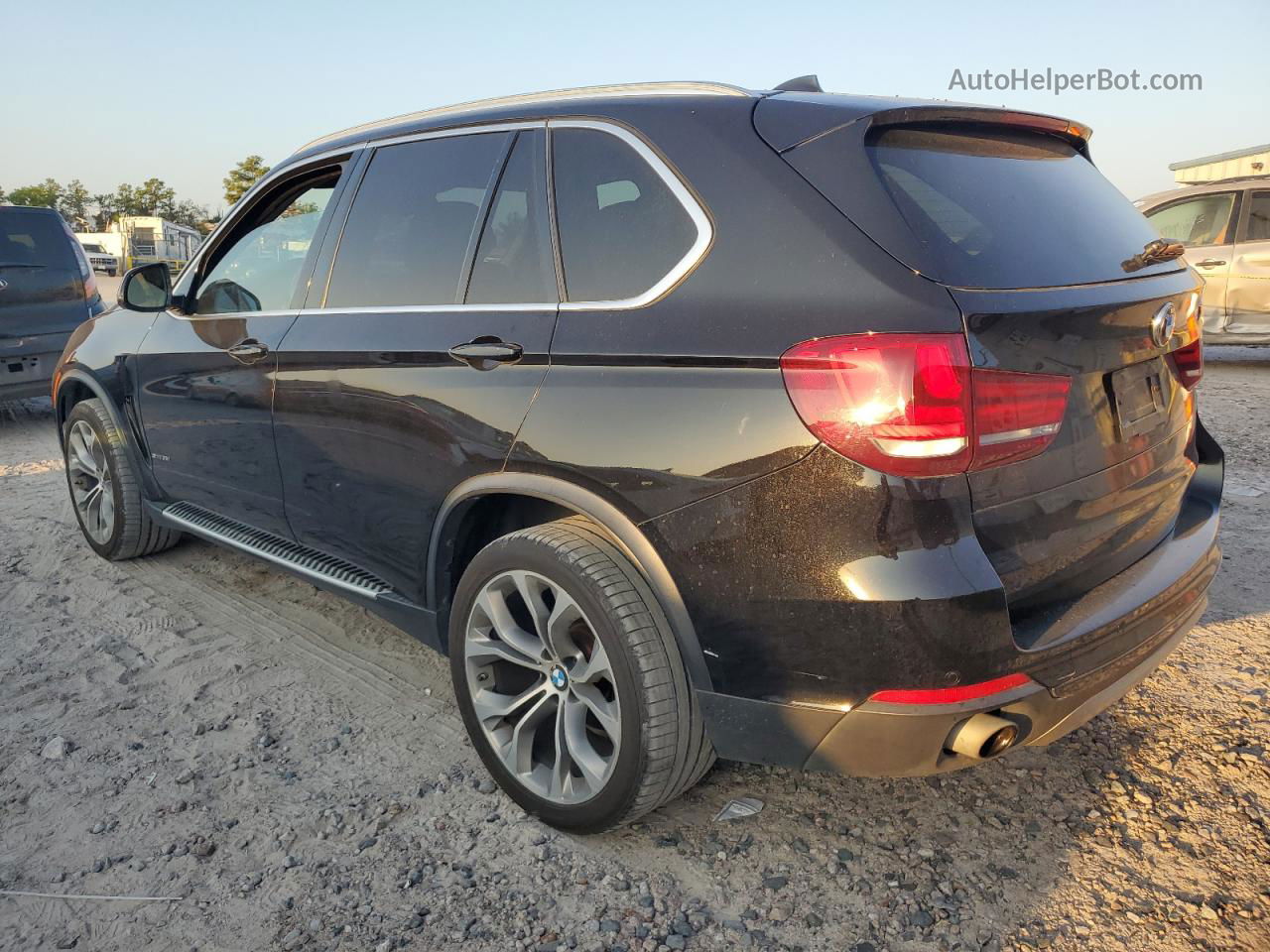 2014 Bmw X5 Sdrive35i Black vin: 5UXKR2C59E0H31455