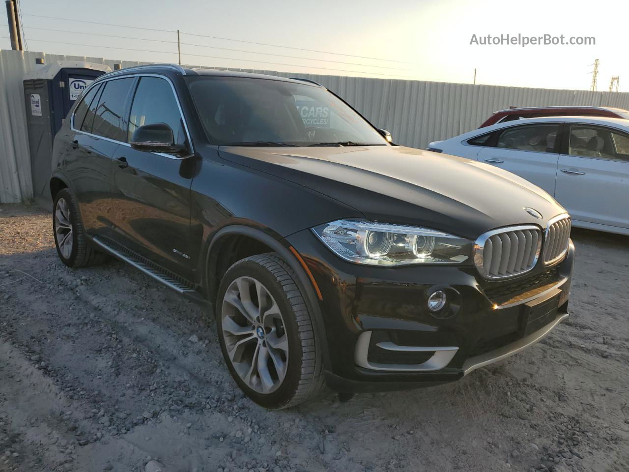 2014 Bmw X5 Sdrive35i Черный vin: 5UXKR2C59E0H31455