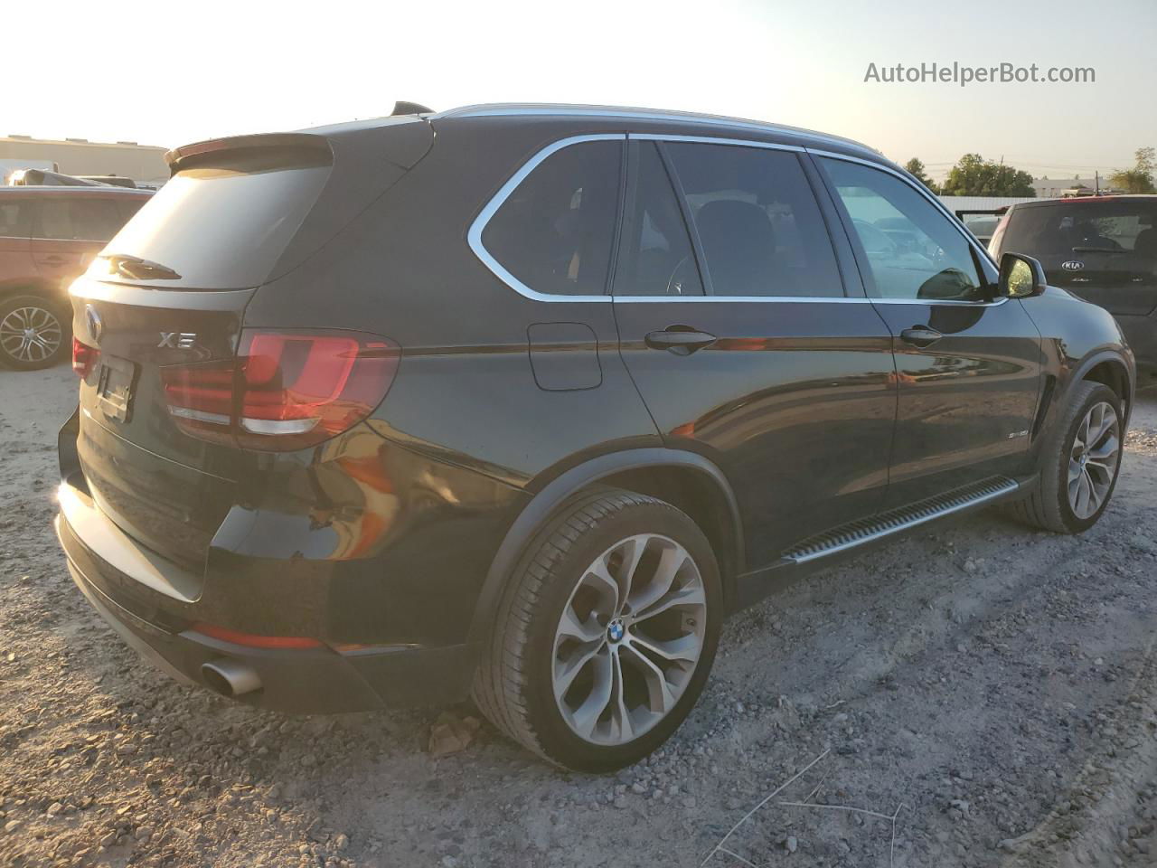 2014 Bmw X5 Sdrive35i Black vin: 5UXKR2C59E0H31455