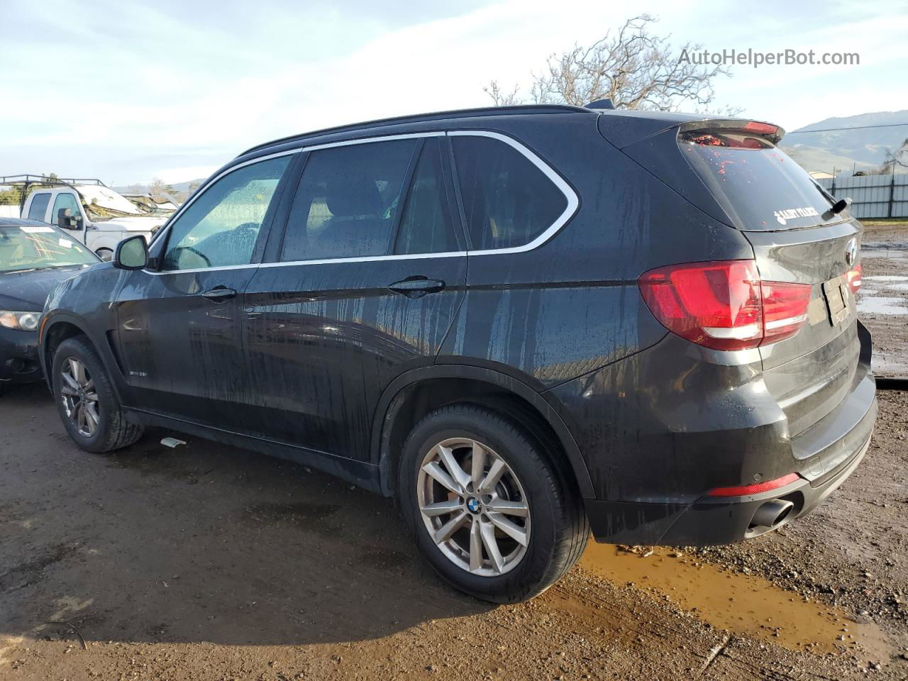 2014 Bmw X5 Sdrive35i Black vin: 5UXKR2C59E0H32590