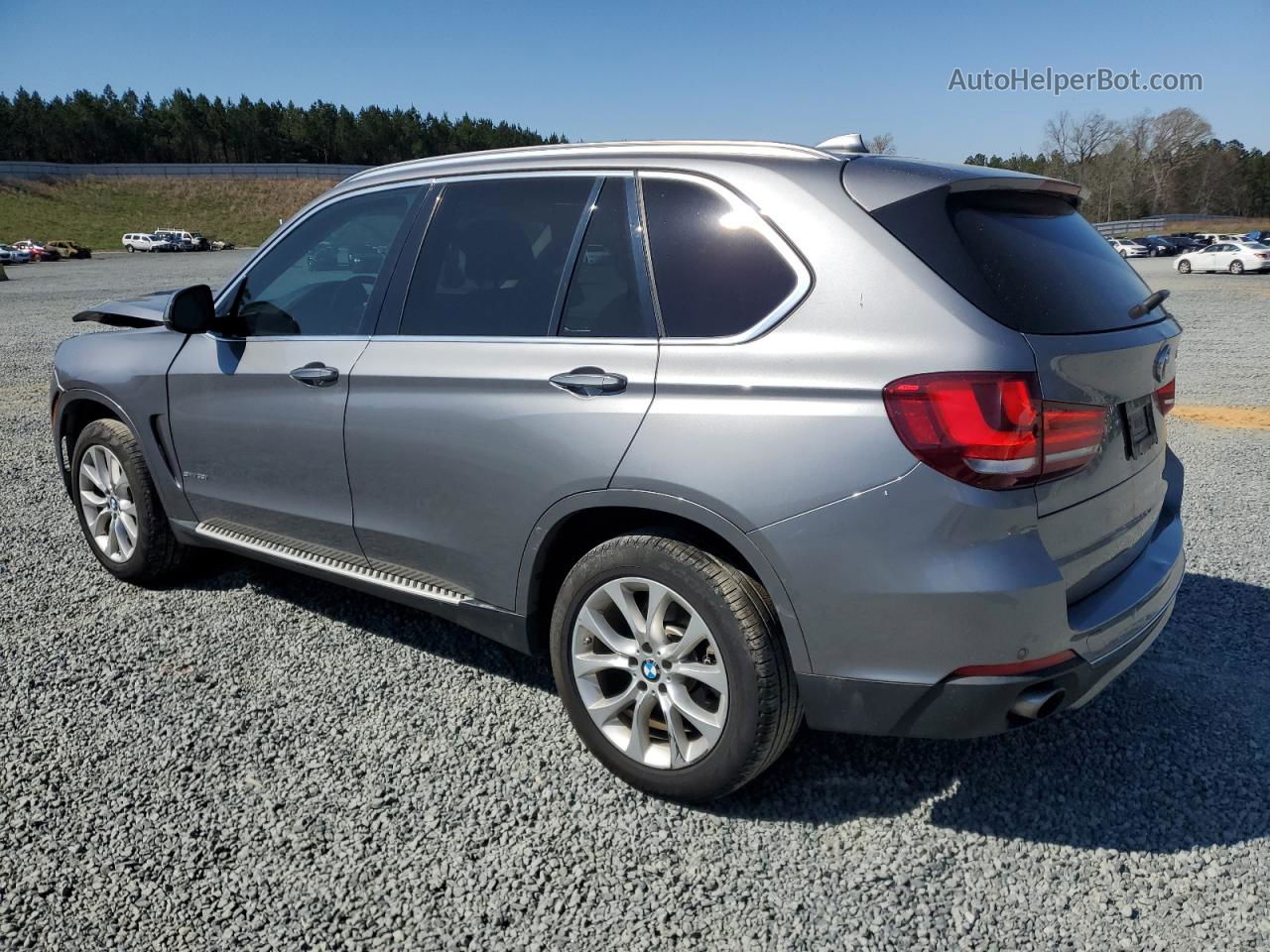 2015 Bmw X5 Sdrive35i Gray vin: 5UXKR2C59F0H35216