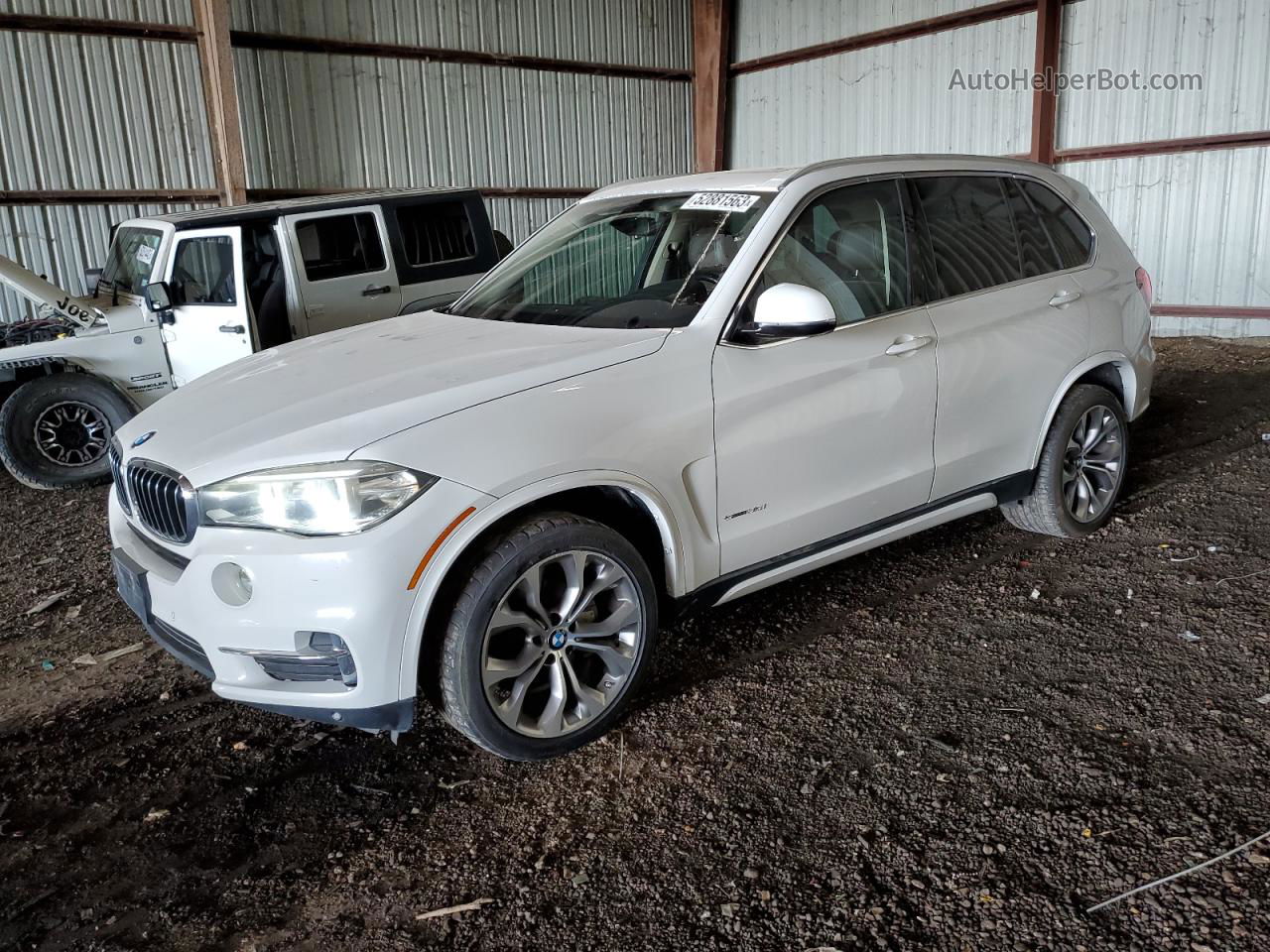 2015 Bmw X5 Sdrive35i Белый vin: 5UXKR2C59F0H35281