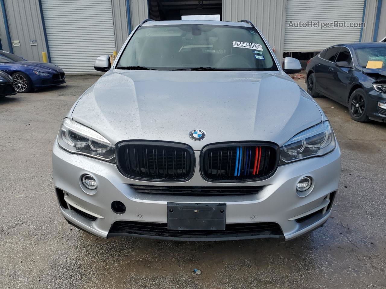 2015 Bmw X5 Sdrive35i Серебряный vin: 5UXKR2C59F0H37340