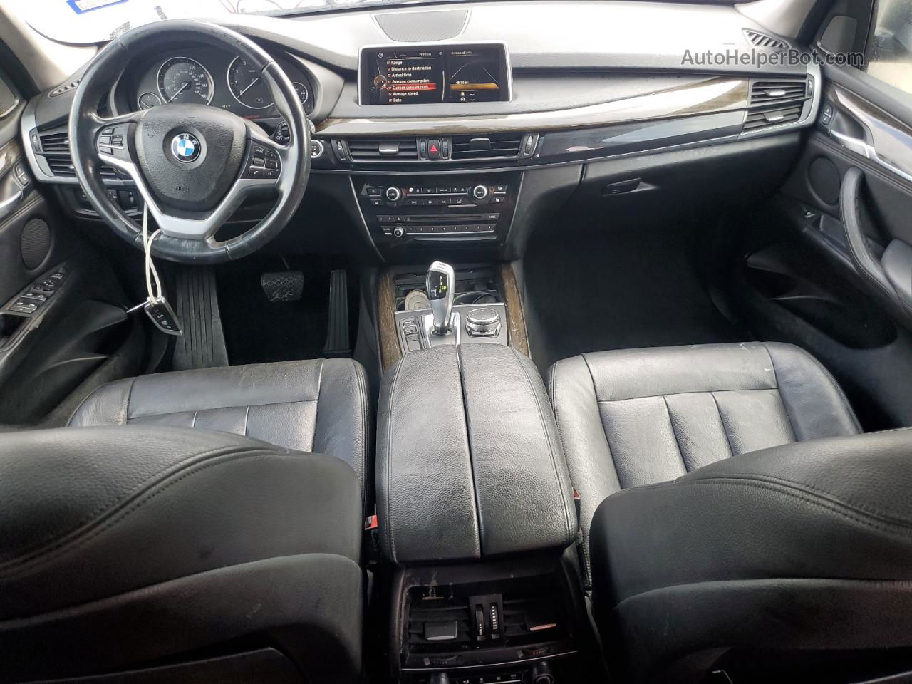 2015 Bmw X5 Sdrive35i Серебряный vin: 5UXKR2C59F0H37340