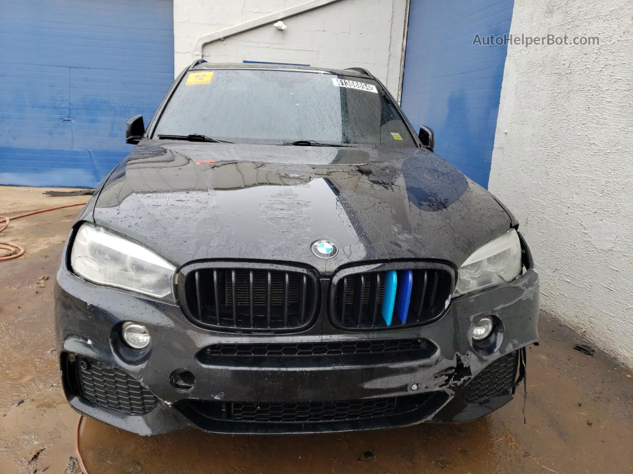 2015 Bmw X5 Sdrive35i Black vin: 5UXKR2C59F0H39489