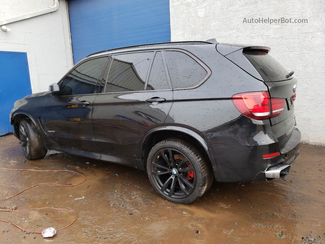 2015 Bmw X5 Sdrive35i Black vin: 5UXKR2C59F0H39489