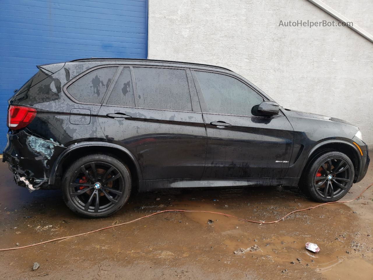 2015 Bmw X5 Sdrive35i Black vin: 5UXKR2C59F0H39489